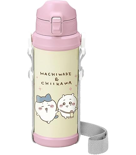 ちいかわ　お顔マイボトル　水筒　ハチワレ ちいかわ Amazon｜ちい.かわ お顔マイボトル1 500ml 水筒 マグボトル (ハチワレ